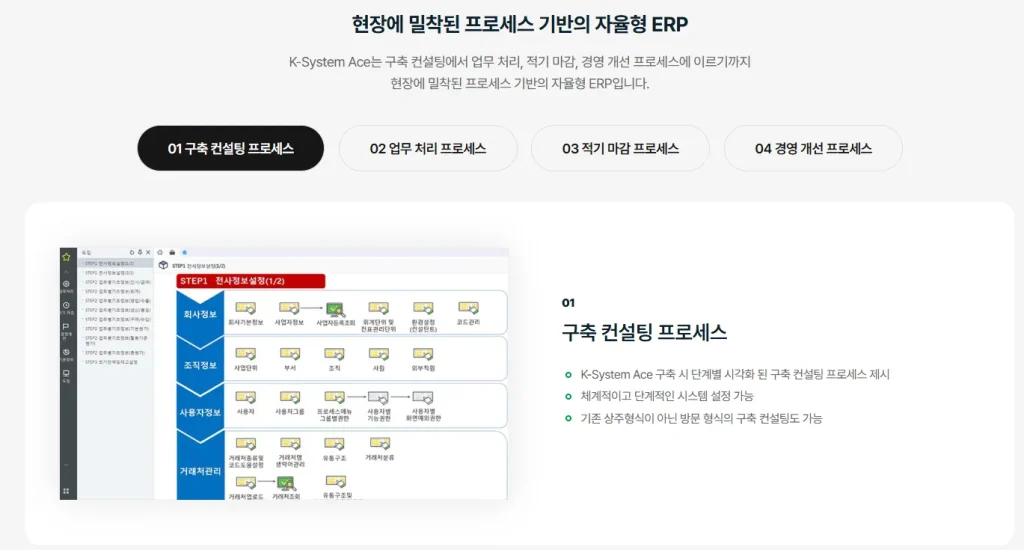 영림원 K-System Ace ERP